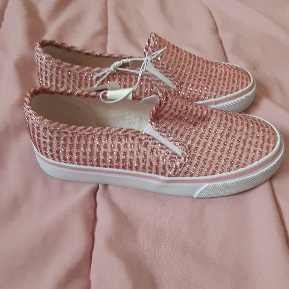 Dazzling pink shoes